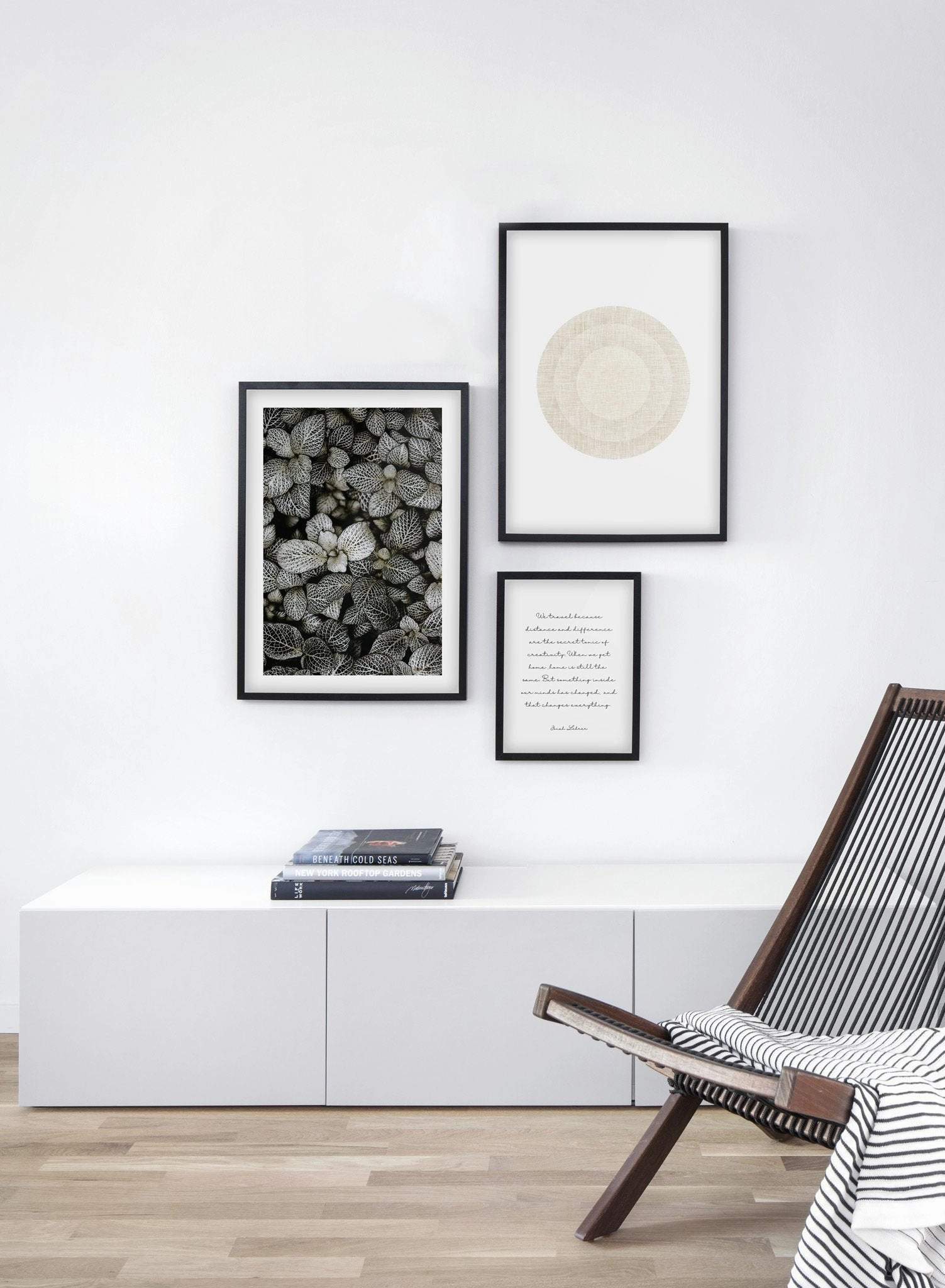 Patterned Leaves, Poster