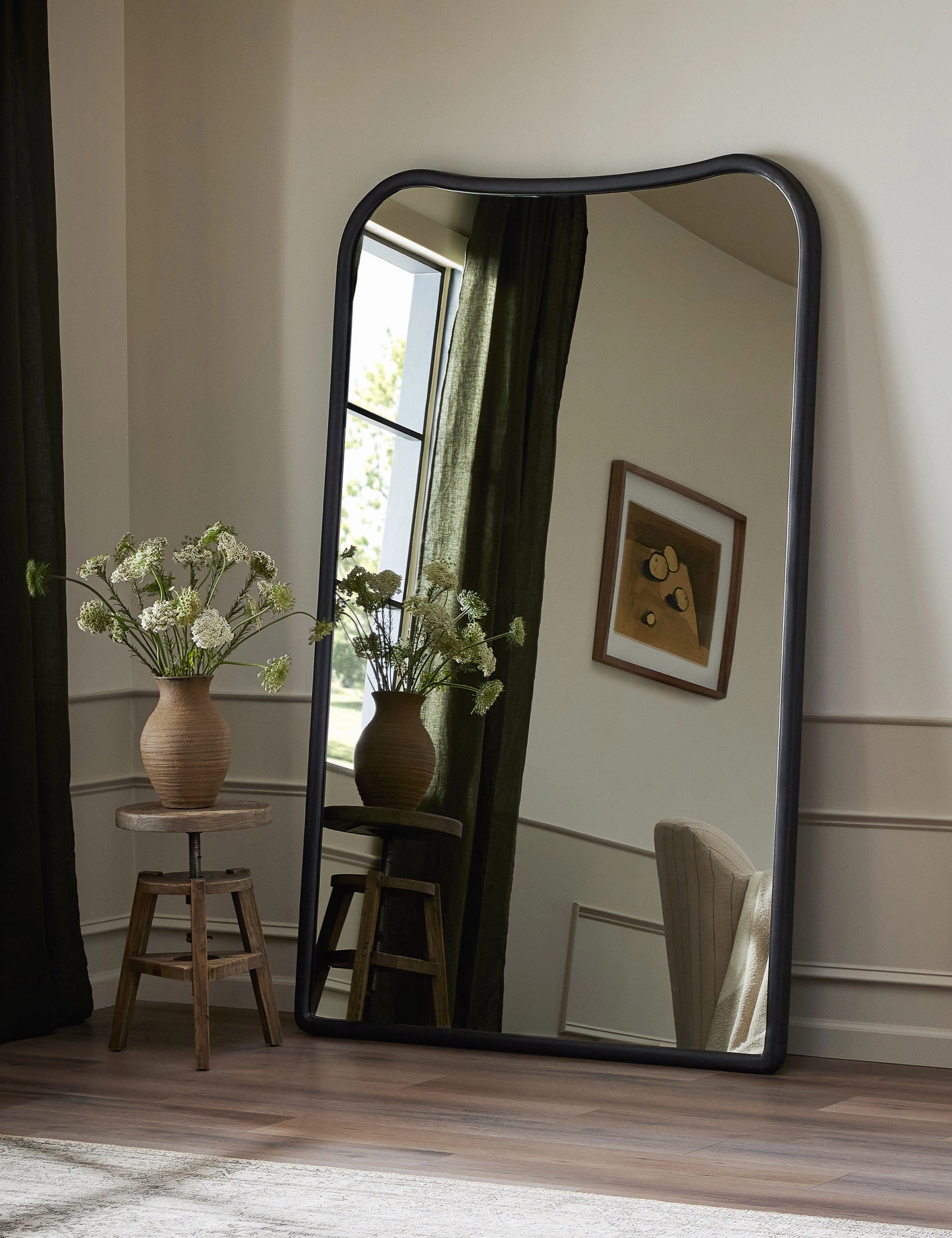 Patz Floor Mirror by Amber Lewis x Four Handsnordic style wall decor