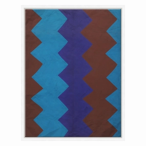 Paule Marrot, Blue Brown (Var. 2)nordic style wall decor