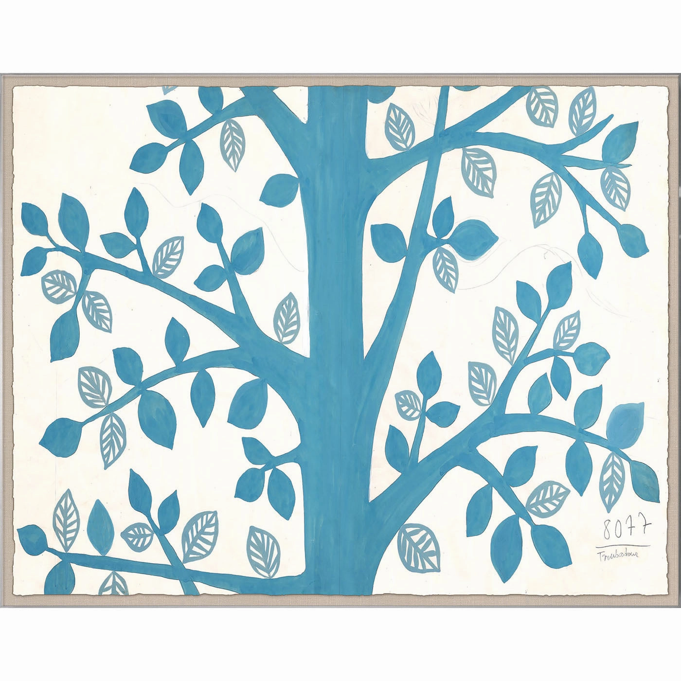 Paule Marrot, Blue Treenordic style wall decor