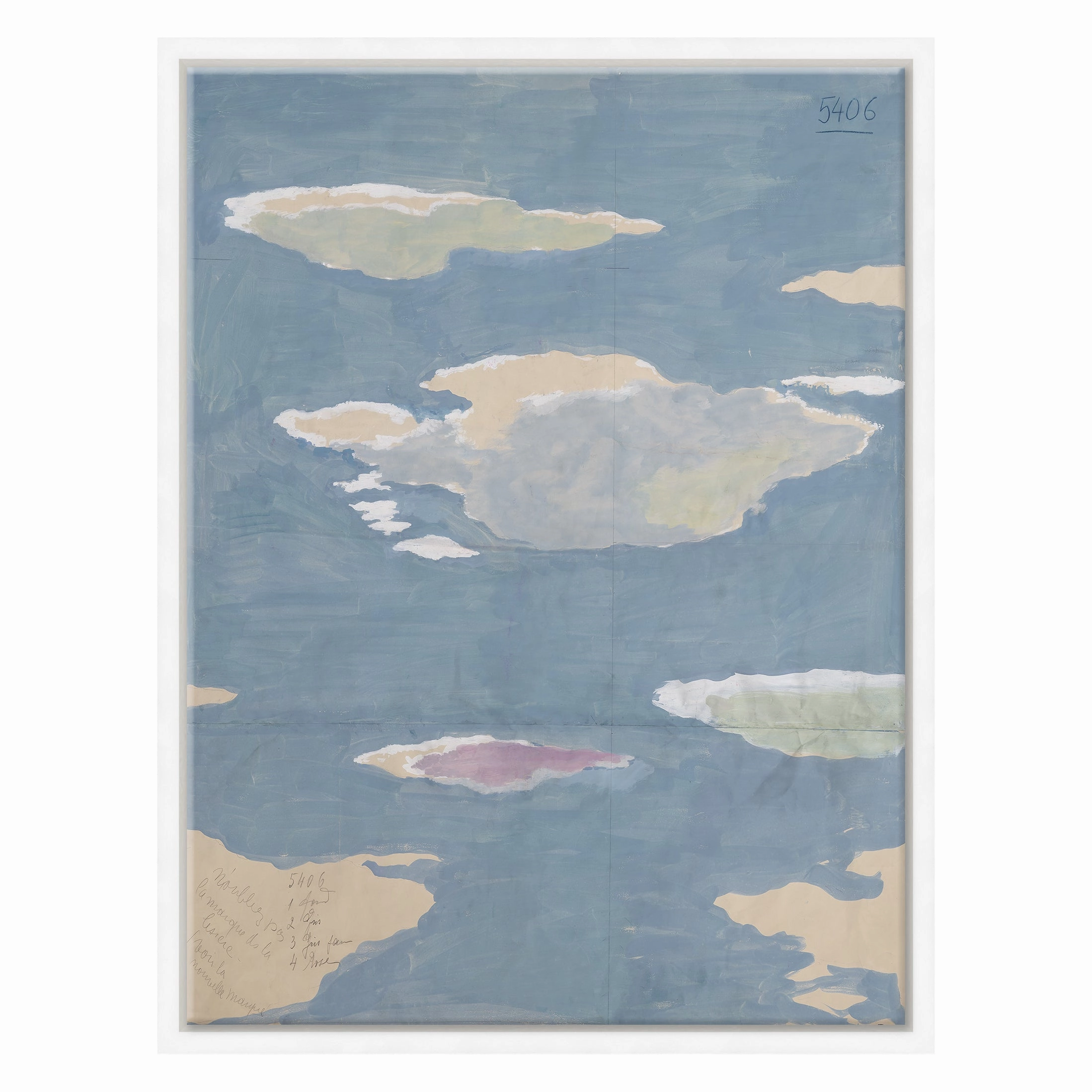 Paule Marrot, Clouds (Var. 2)nordic style wall decor