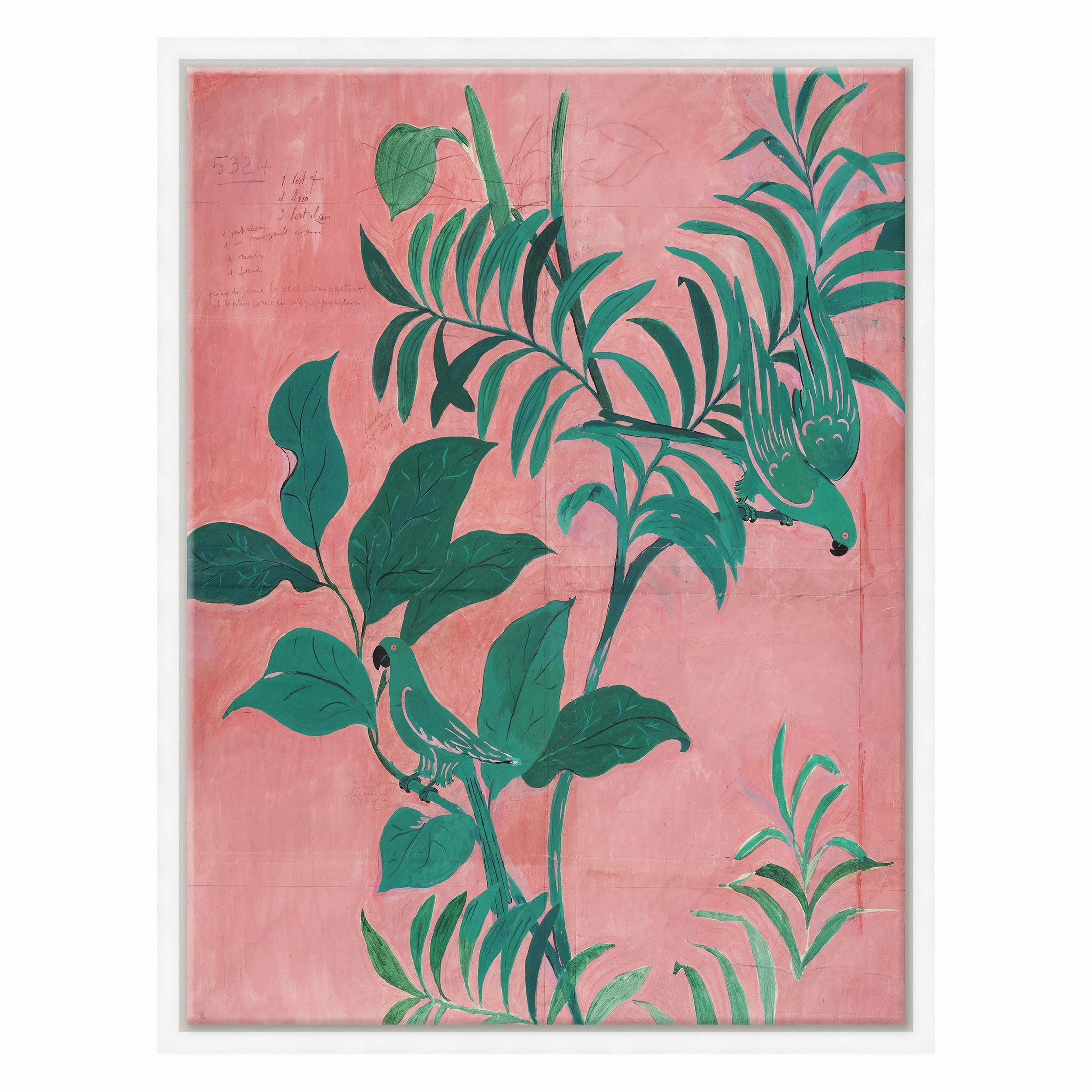 Paule Marrot, Pink Birdsnordic style wall decor
