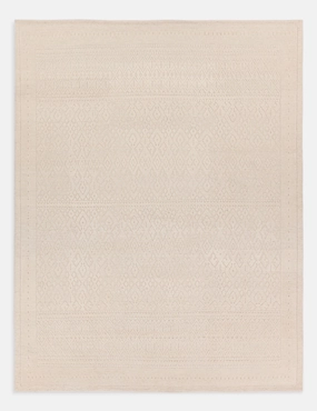 Pavan Hand-Knotted Wool Rugmodern color block patchwork rug