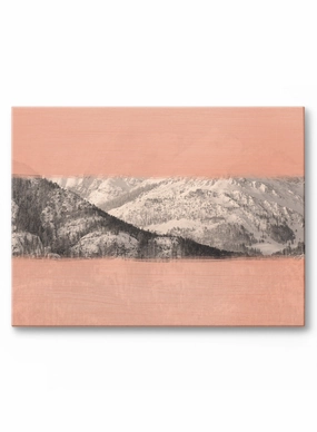 Peak Panorama, Canvasindoor decorative canvas print