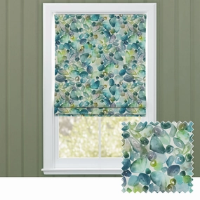 Pebbles Printed Cotton Made to Measure Roman Blinds Kelpiebedding sets ,throw blankets 