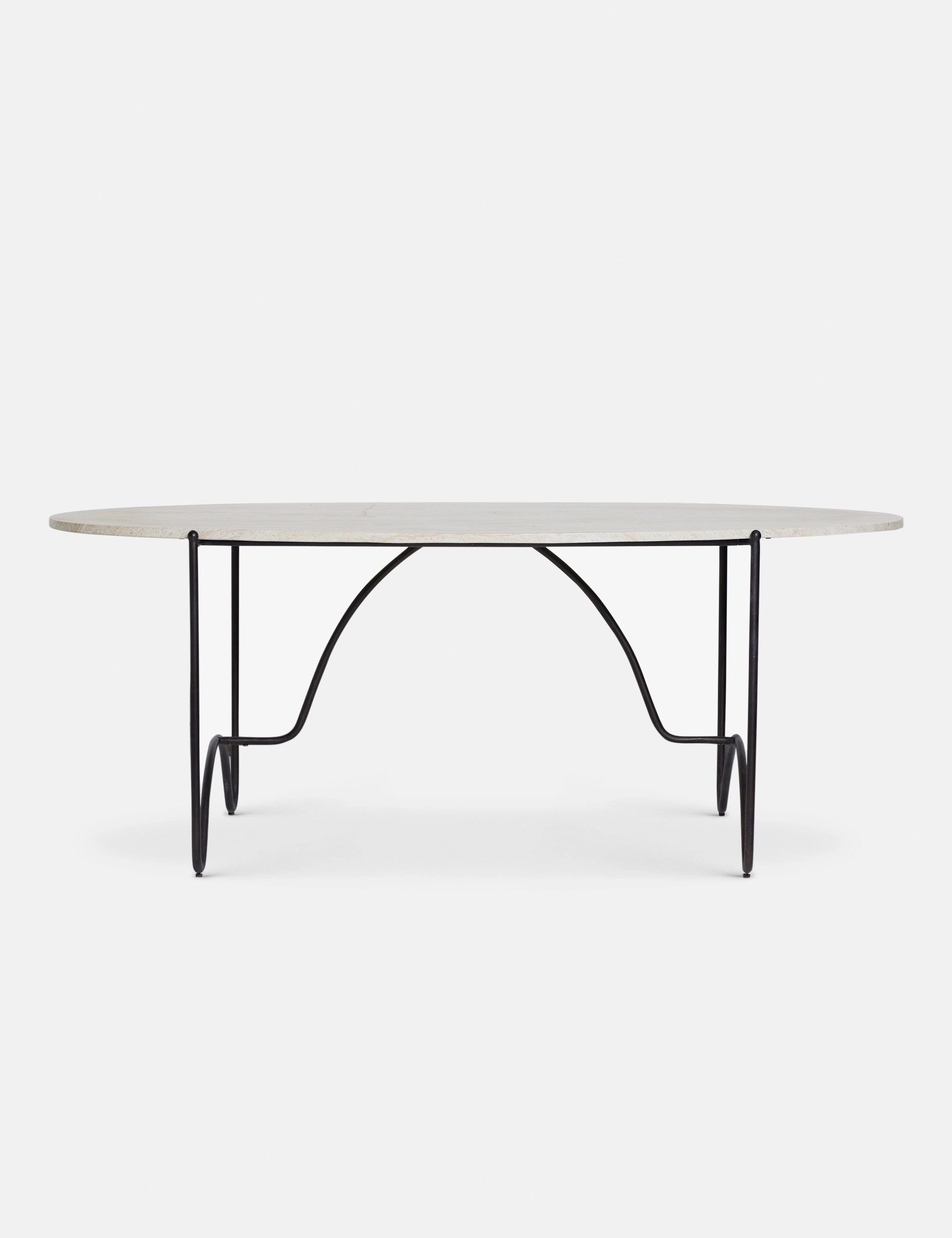 Peggy Outdoor Oval Dining Table by Sarah Sherman Samuel