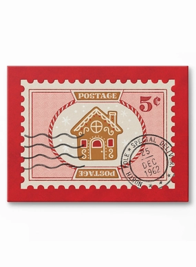 Peppermint Postcards, Canvasindoor decorative canvas print