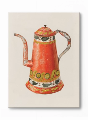 Perky Percolator, Canvasindoor decorative canvas print