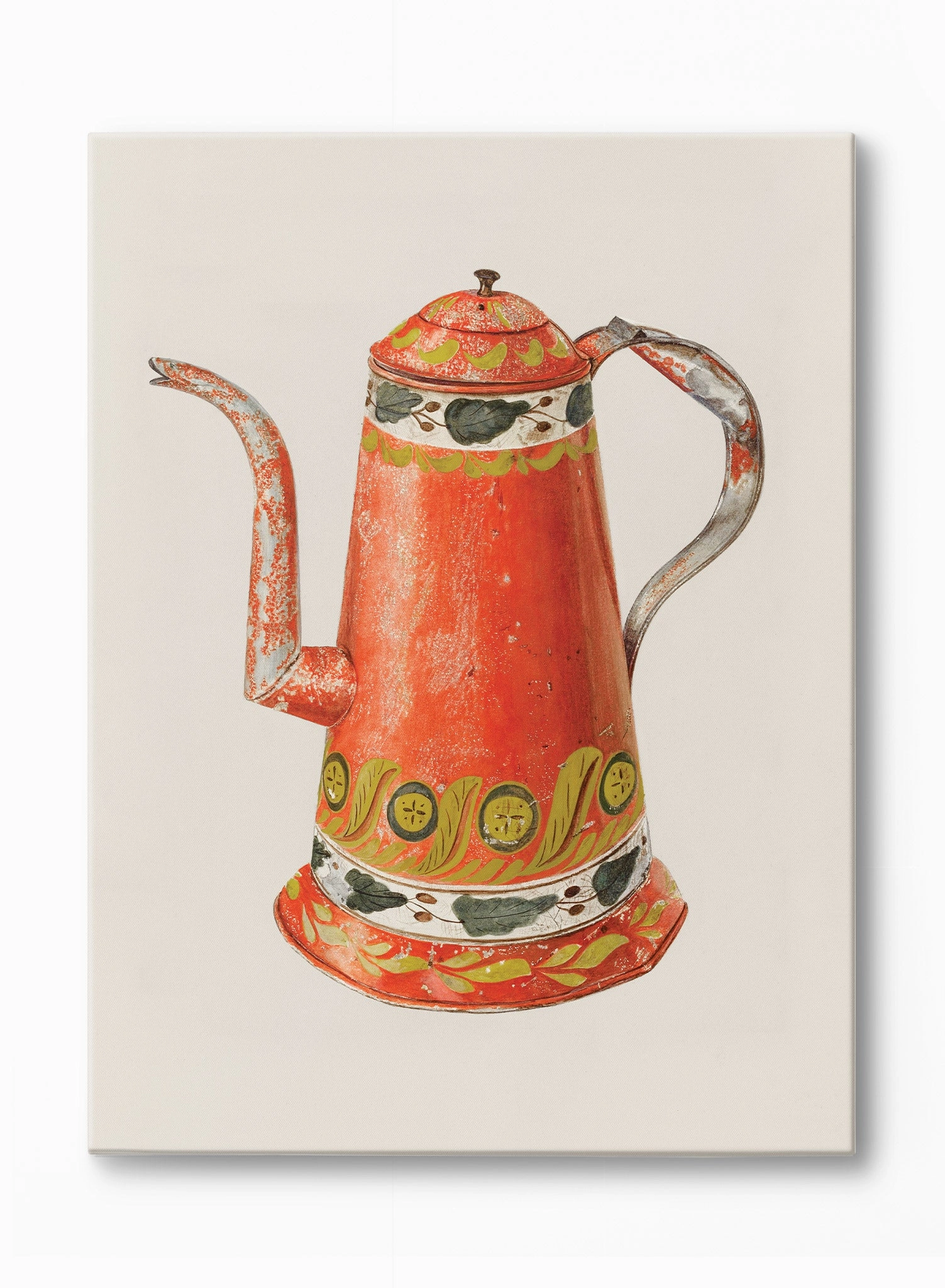 Perky Percolator, Canvasindoor decorative canvas print