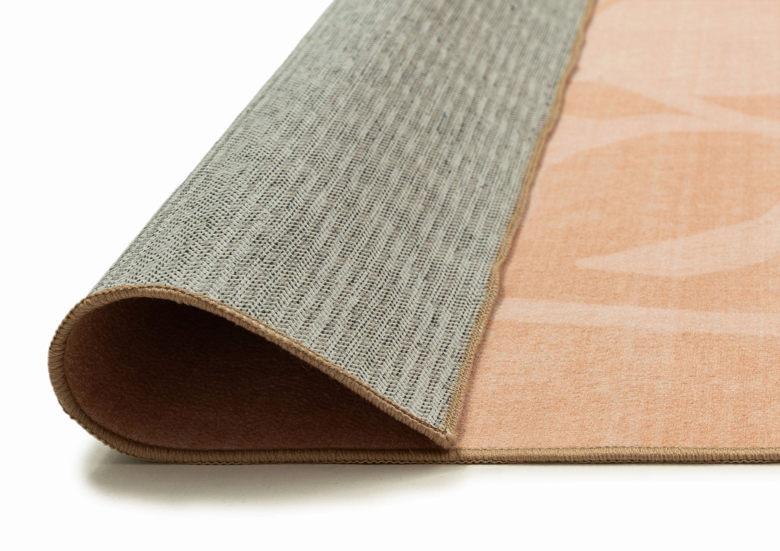 Pernilla Peach Botanical Washable Rug