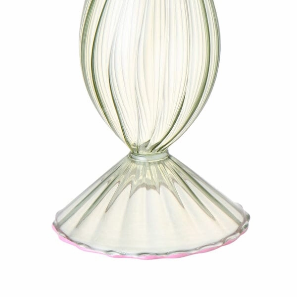 Petit Colorful Flower Vase Green