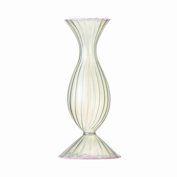 Petit Colorful Flower Vase Green