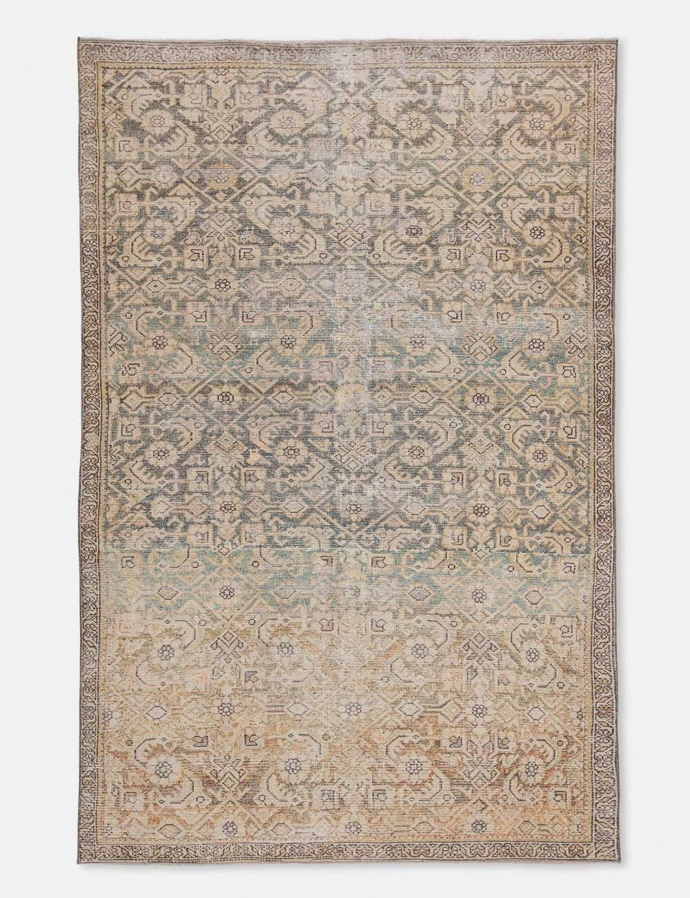 Phedora Rugmodern color block patchwork rug
