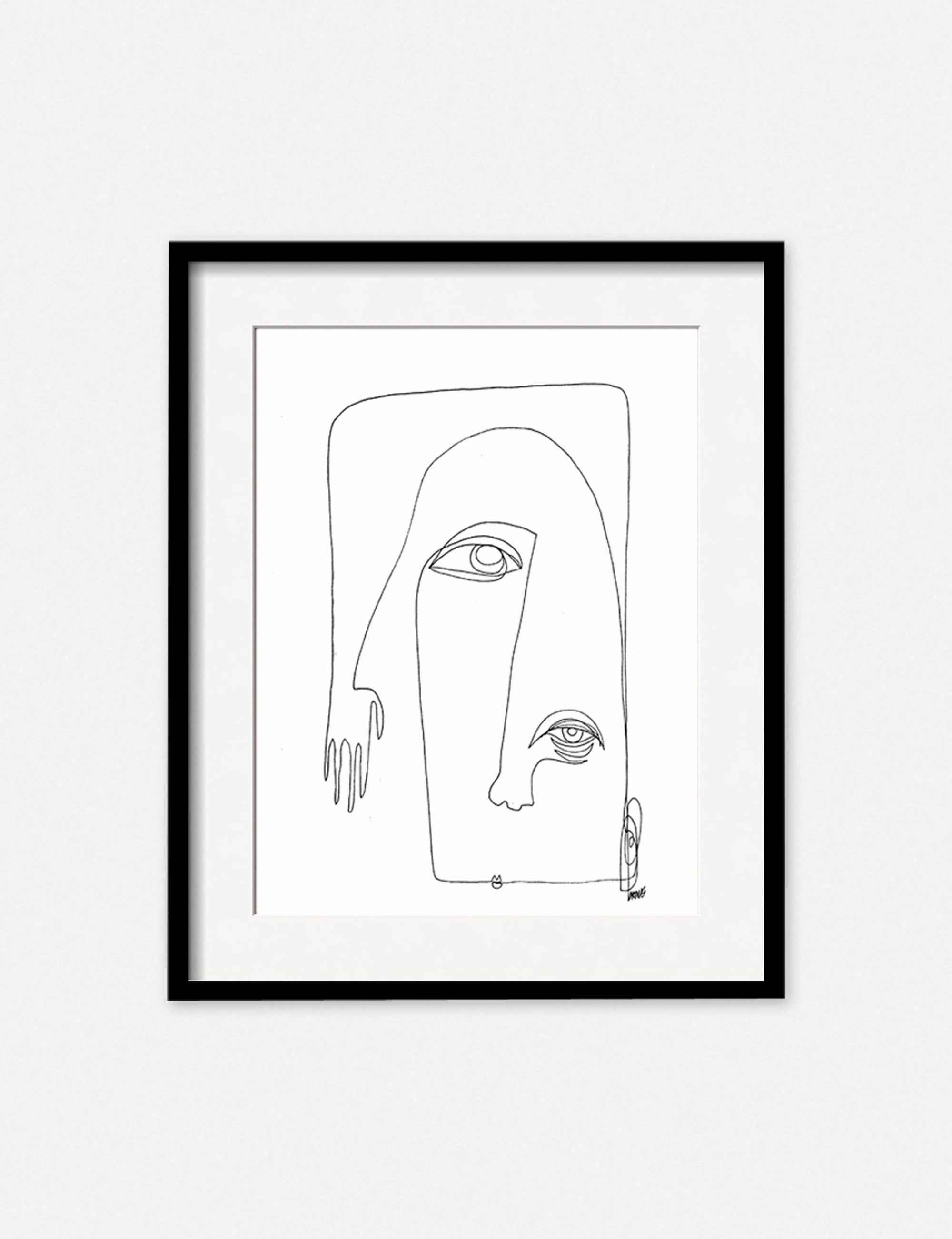 Picasso Print by Damienne Merlinanordic style wall decor