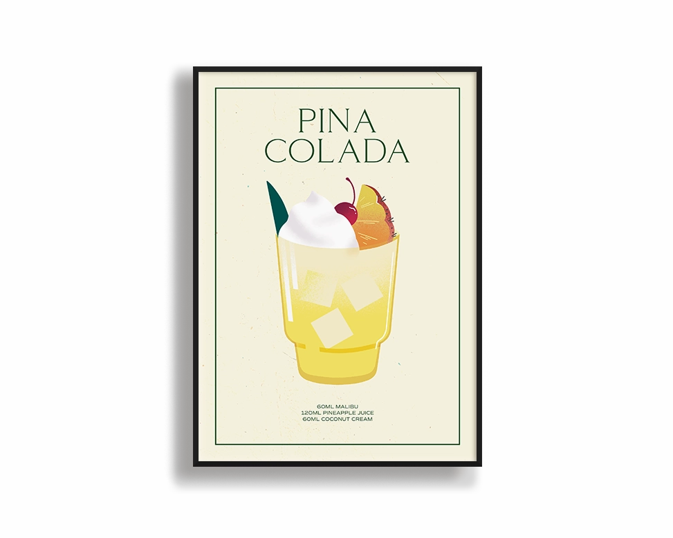 Pina Coladamodern abstract painting decor