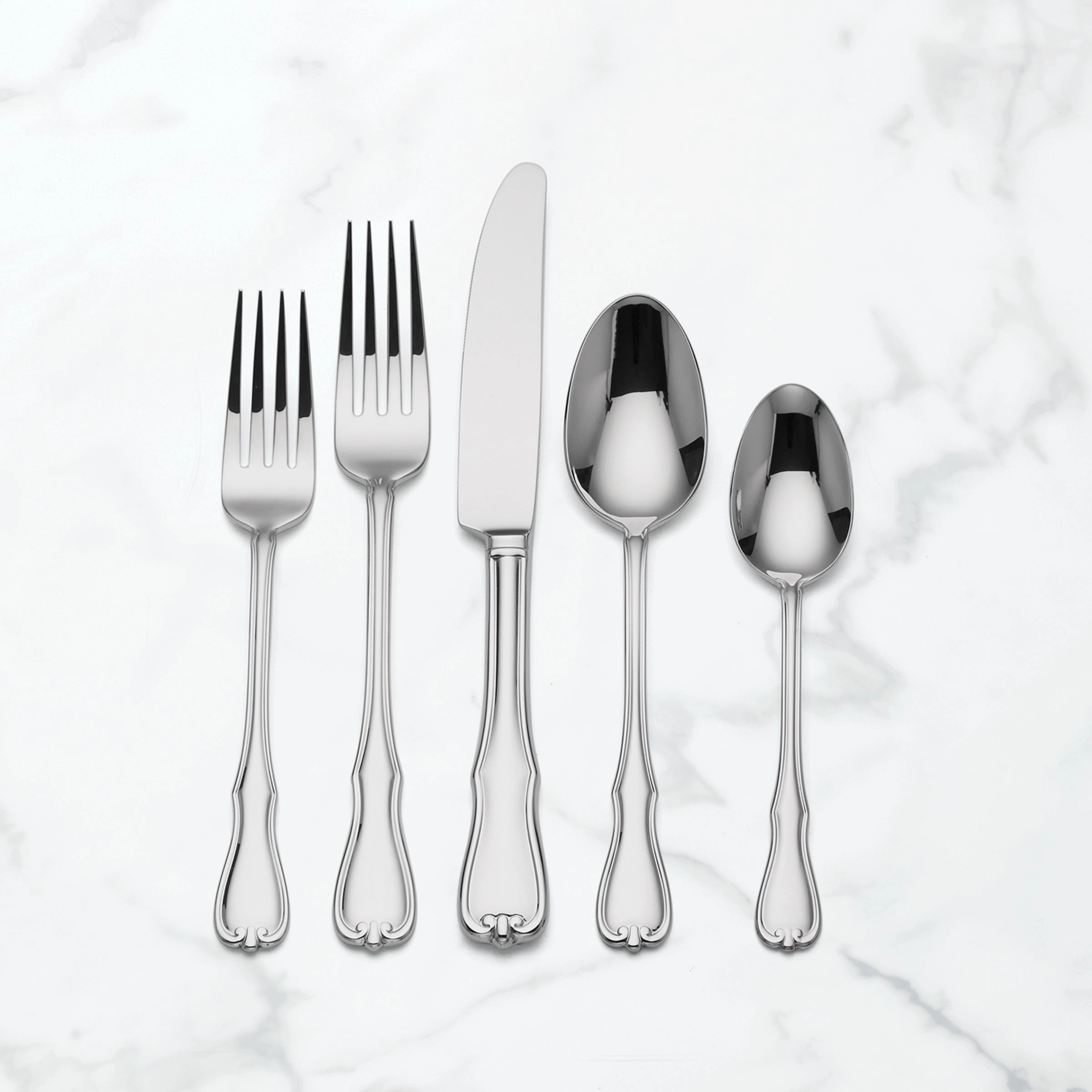 Pine Grove 42 Piece Flatware Seteco-friendly bamboo fiber tableware set 