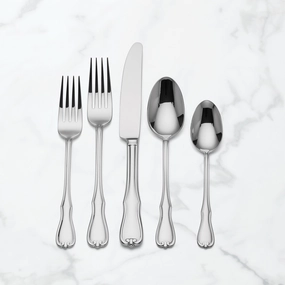 Pine Grove 42 Piece Flatware Seteco-friendly bamboo fiber tableware set 