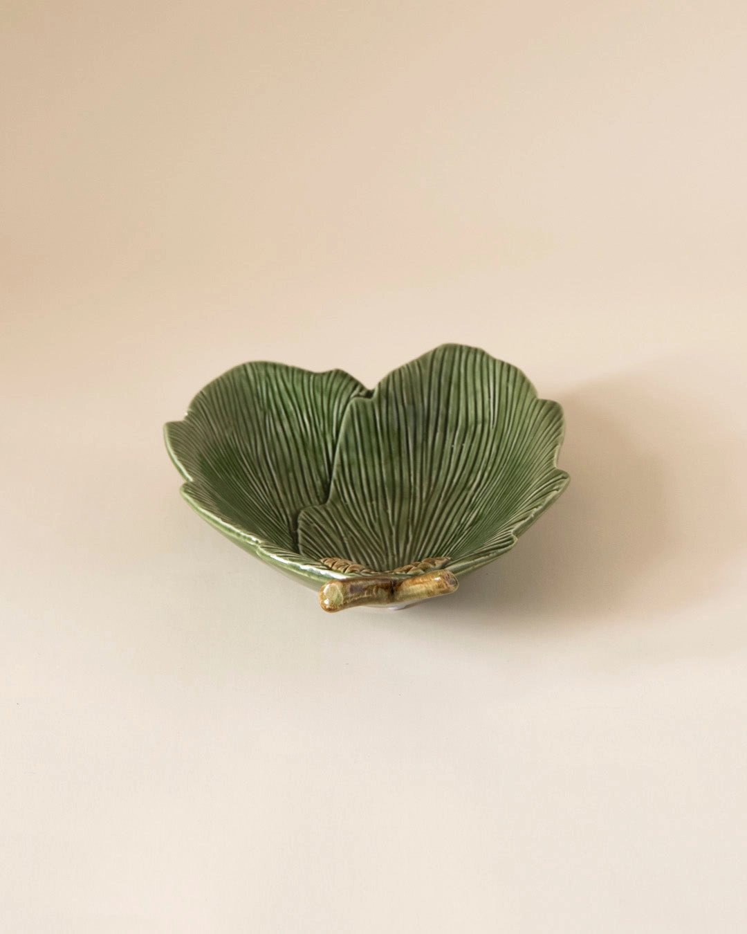 Pinecone Leaf Ceramic Platter