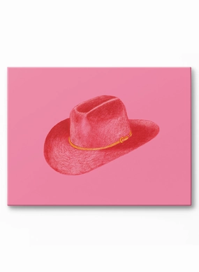 Pink Cowboy, Canvasindoor decorative canvas print
