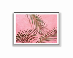 Pink Palmsnordic style wall decor