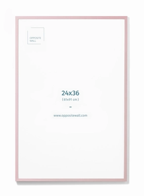 Pink Wood Frame, 24x36 in | 61x91 cmdecorative photo frame ,personalized photo frame 