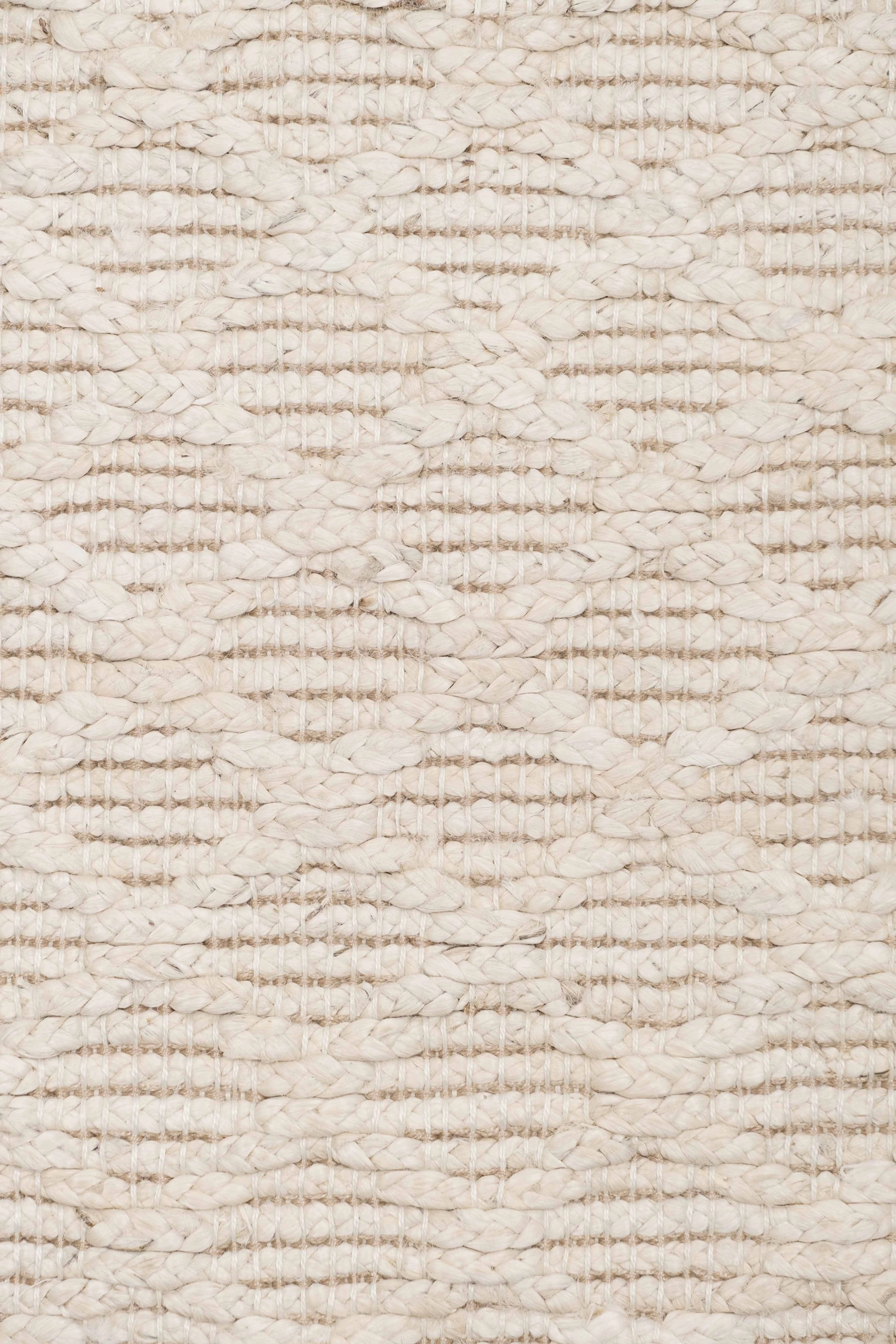 Piper Diamond Bleached Jute Rug *NO RETURNS UNLESS FAULTY