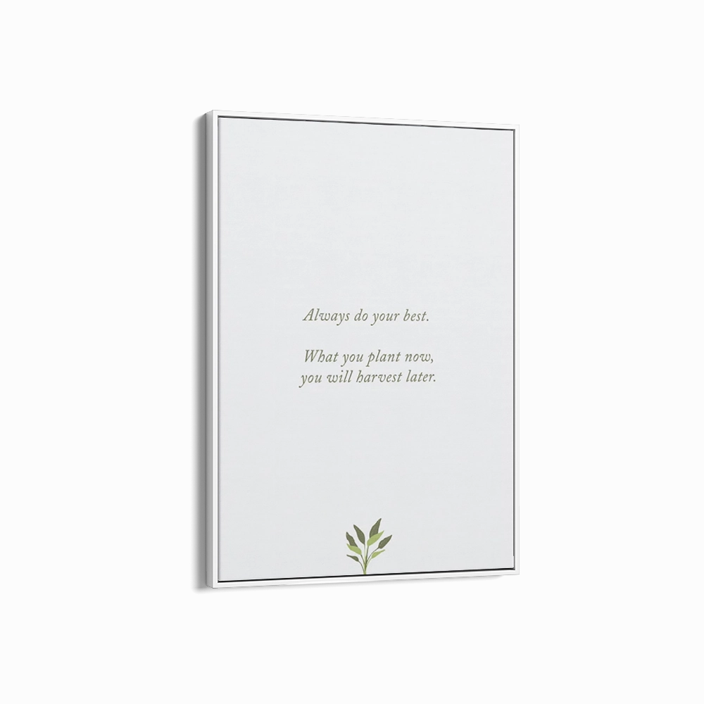 Plant Now, Harvest Later 2