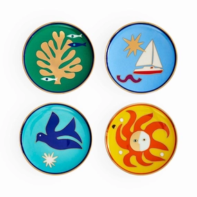 Playa Coastersmodern kitchen decor ,kitchen dinner set ,dinnerware 