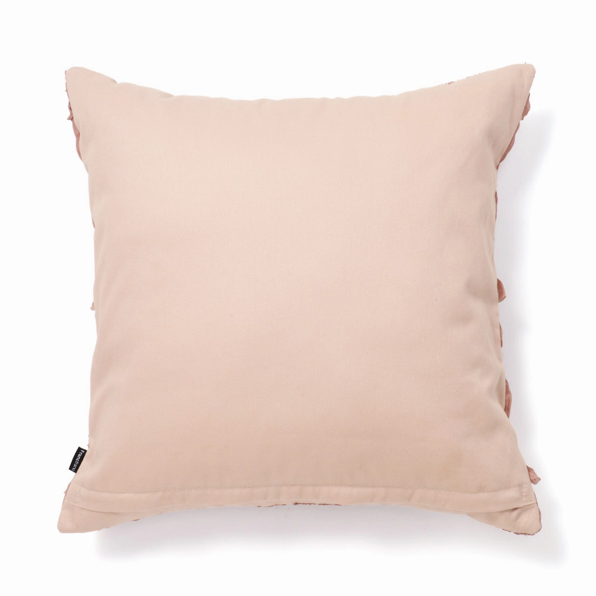 Pleats Gather Cushion Cover 450 x 450  Pink