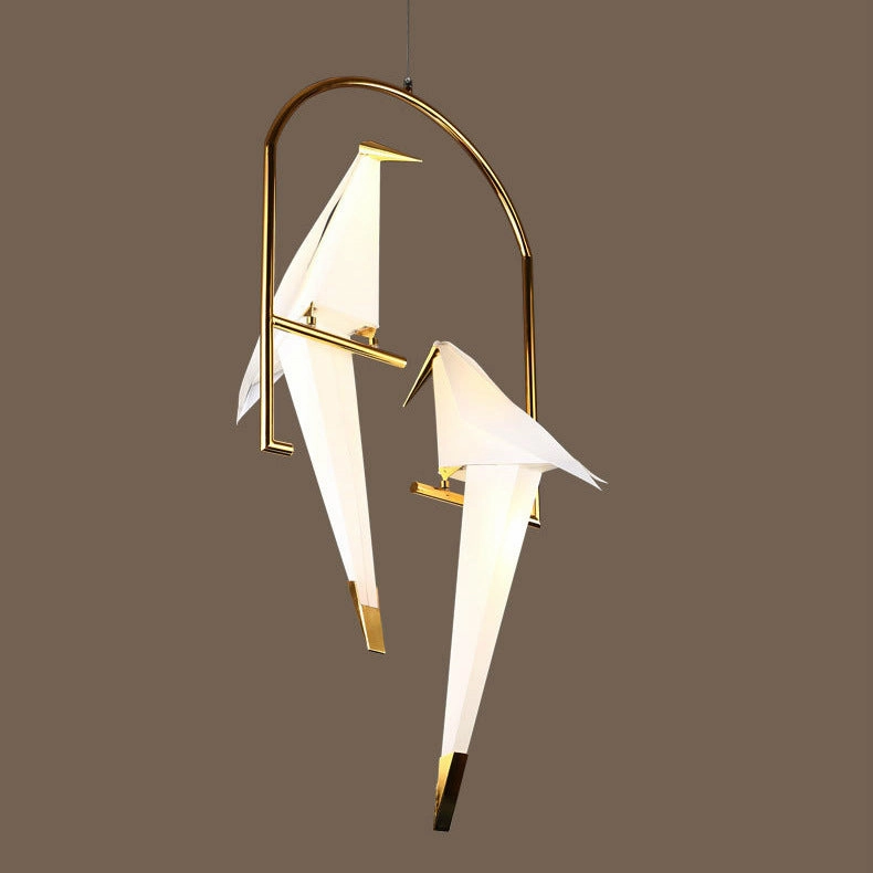 Polly Origami Bird Pendant Light