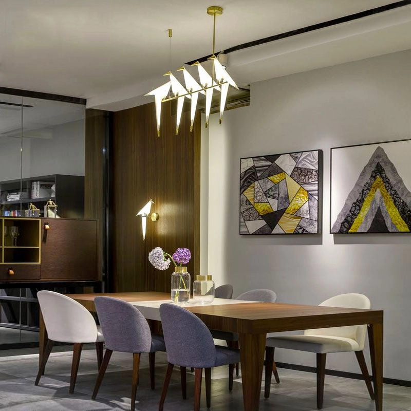 Polly Origami Bird Pendant Light