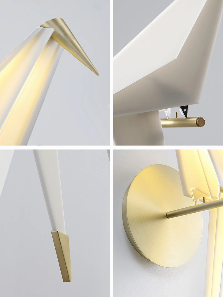 Polly Origami Bird Wall Sconce
