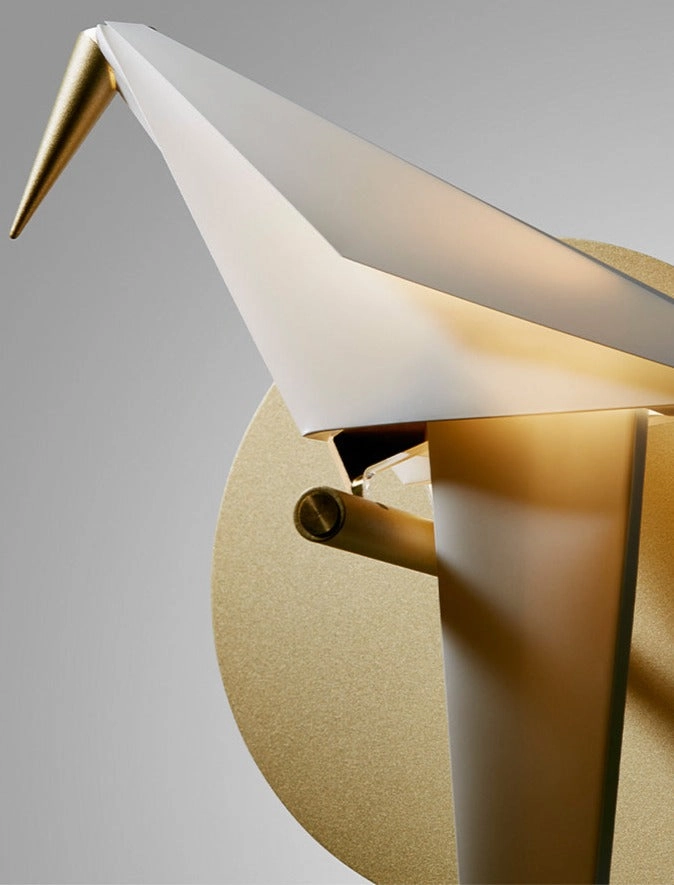 Polly Origami Bird Wall Sconce