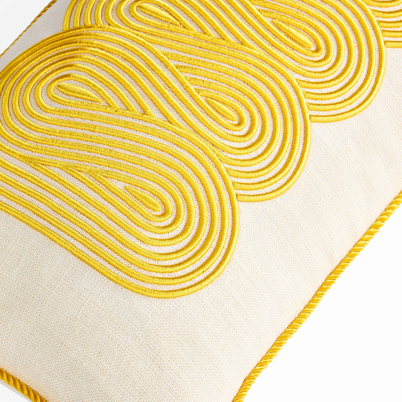 Pompidou Yellow Path Pillow