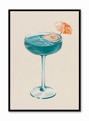 Poolside Sip, Posterpop culture themed posters