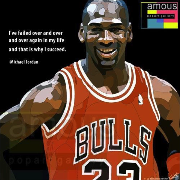 Pop Art Poster Wall Decoration Drawing NBA Michael Jordan Blackmodern abstract painting decor