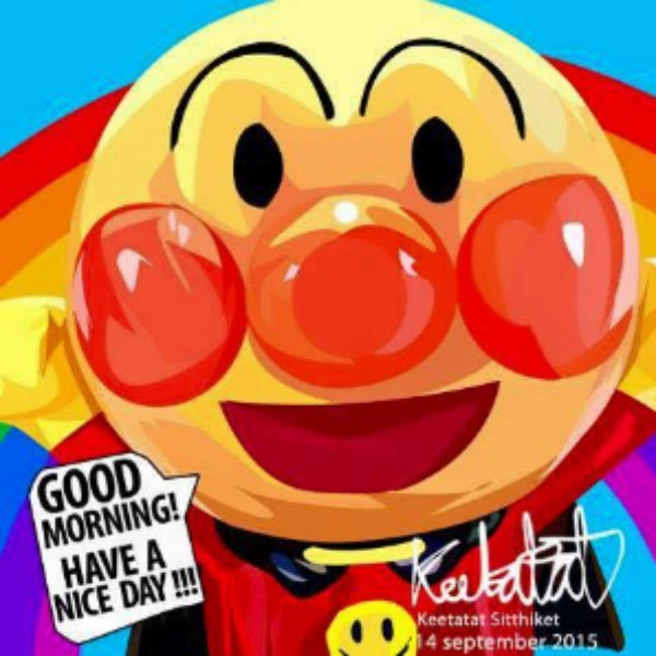 Pop Art Wall Decoration Drawing (Anpanman)modern abstract painting decor