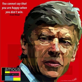 Pop Art Wall Decoration Drawing (Arsene Wenger)modern abstract painting decor