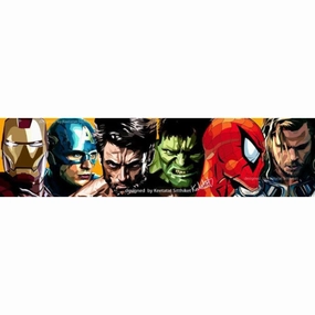 Pop Art Wall Decoration Drawing (Heroes Set 4pcs) Marvel DCmodern abstract painting decor