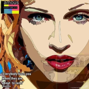Pop Art Wall Decoration Drawing (Madonna) modern abstract painting decor