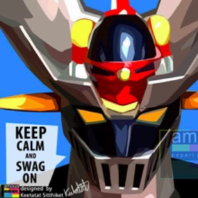 Pop Art Wall Decoration Drawing (Mazinger Z)modern abstract painting decor