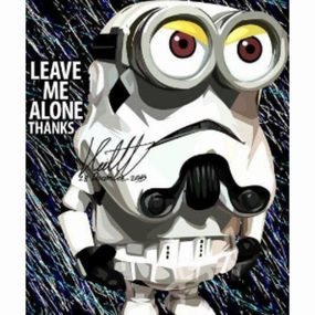 Pop Art Wall Decoration Drawing (Minions Stormtrooper)modern abstract painting decor