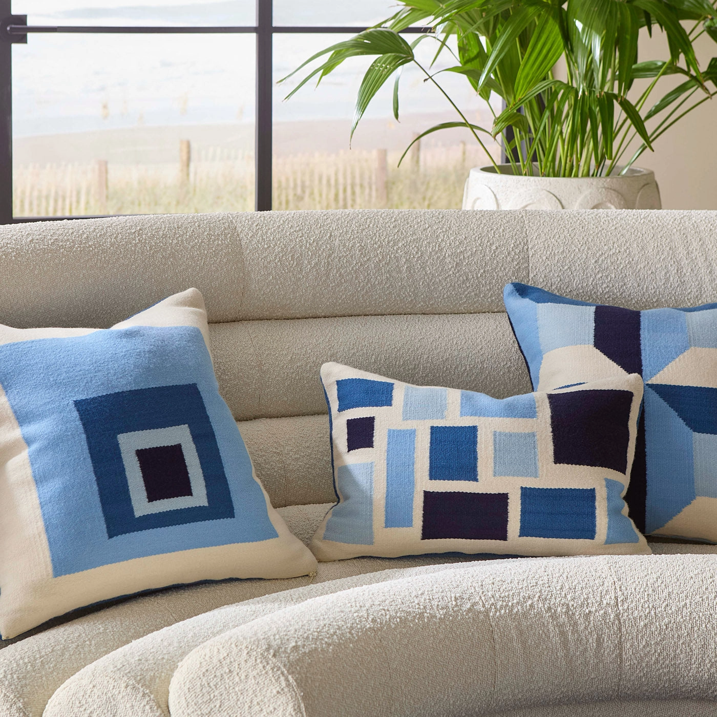 Pop Offset Square Pillow