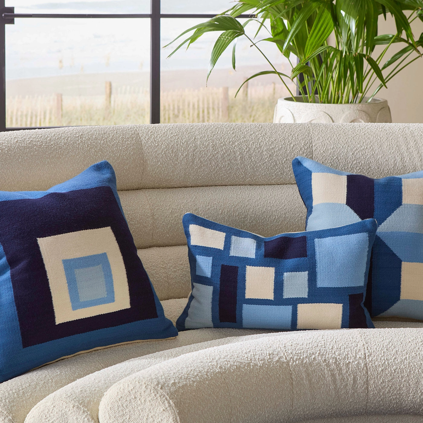 Pop Offset Square Pillow