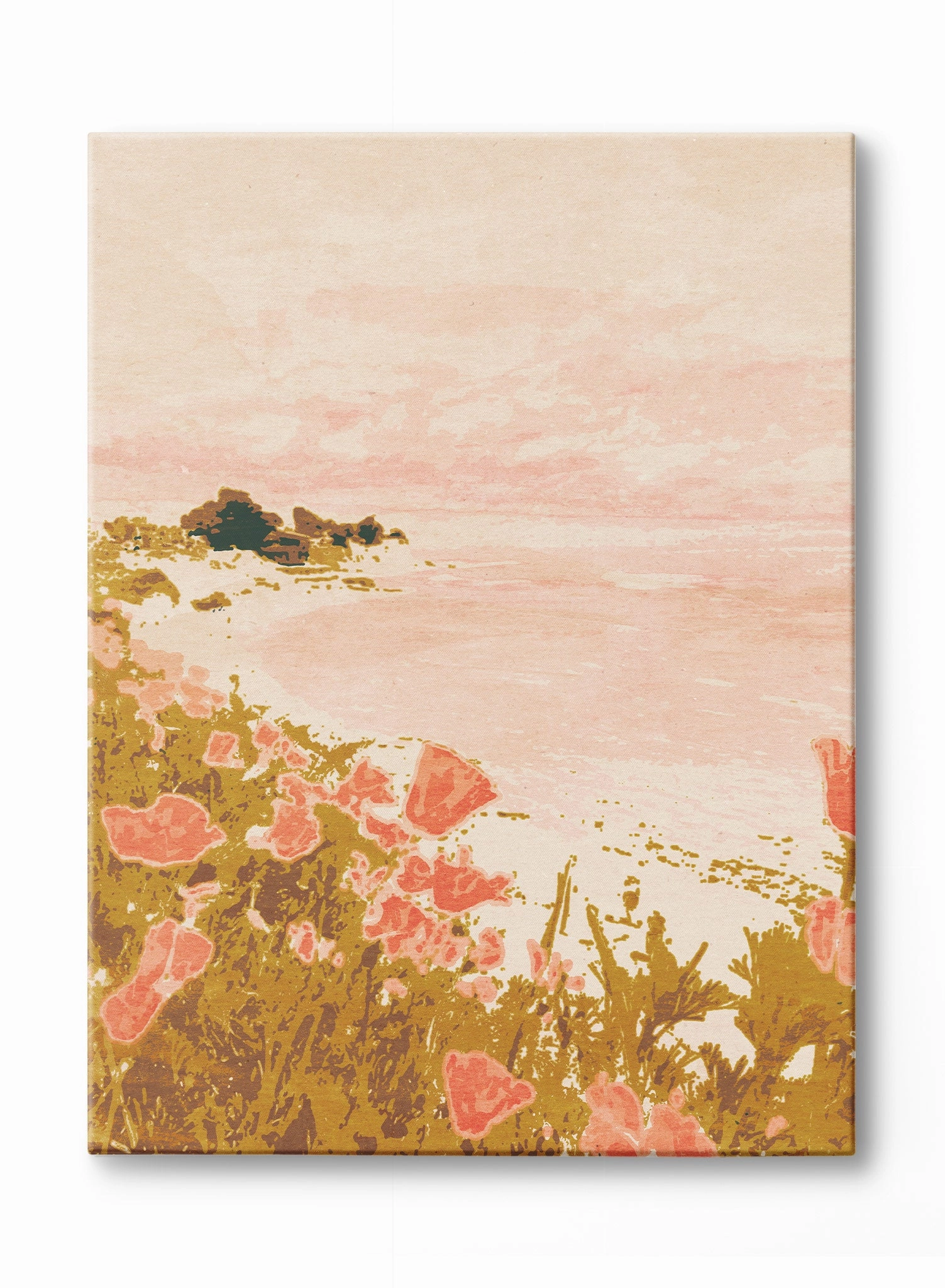 Poppy Perch, Canvasindoor decorative canvas print