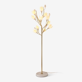 Porcelain Magnolia Floor Lampmodern floor lamp,floor lamp for bedroom 