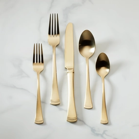 Portola Gold Satin 60 Piece Flatware Setthanksgiving decor ,thanksgiving centerpiece 