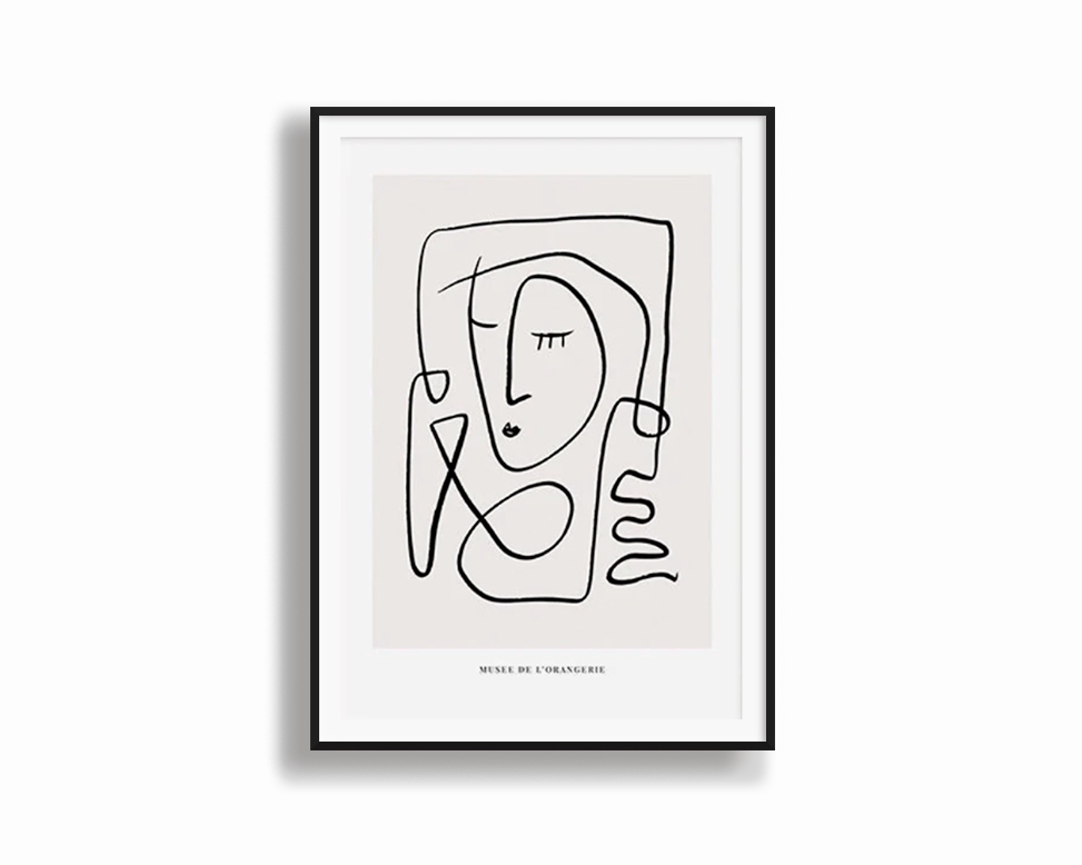 Poster Hub - Abstract Expressionnordic style wall decor