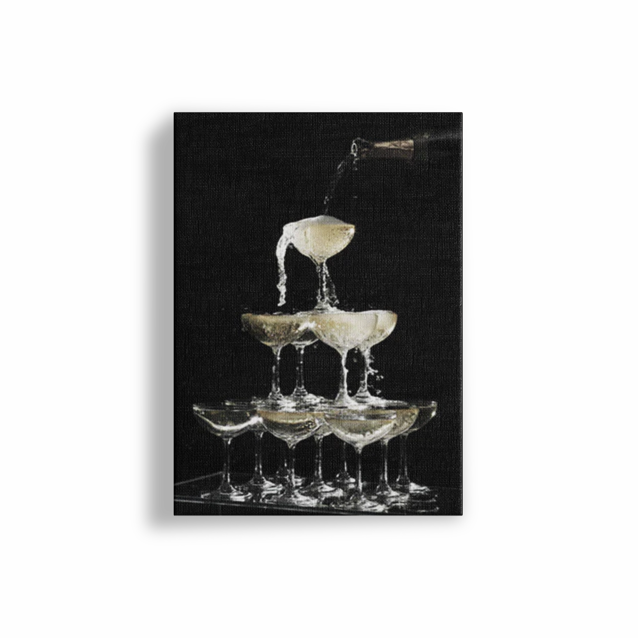 Poster Hub - Black Champagne Mountain
