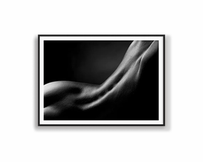 Poster Hub - Body Shadow Art Framedmodern abstract painting decor